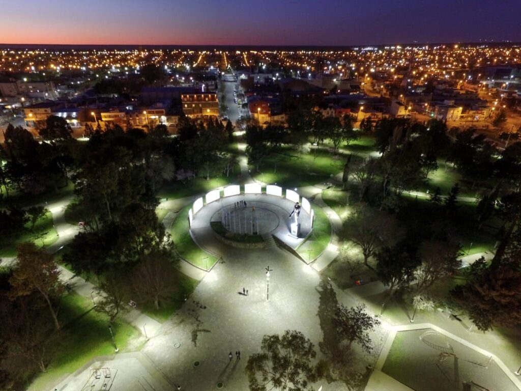 luminarias plaza centenario