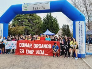 Se realizó en Trelew la Corrida-Caminata Por la Vida.