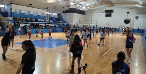 Encuentro amistoso de vóley Sub-14 y Sub16 femenino.