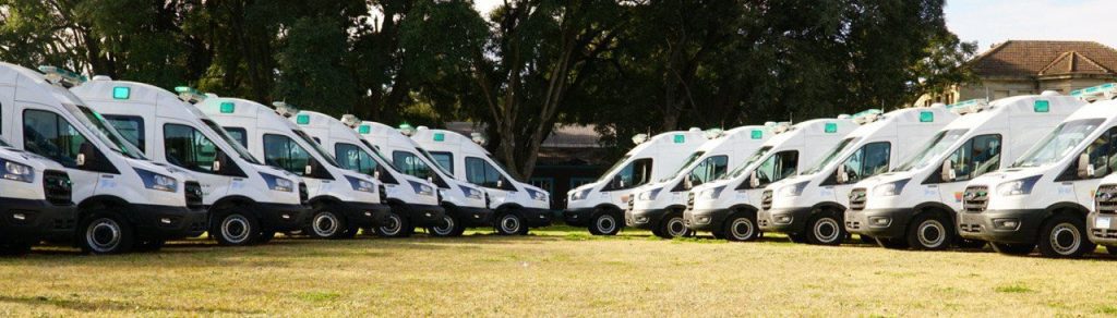 Se entregan ambulancias este jueves a las 17 en el Hospital de Alta Complejidad.