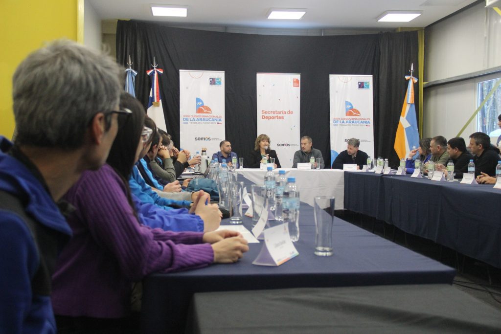 Se hizo en Ushuaia la primera Reunión Ordinaria de los Juegos de la Araucanía.