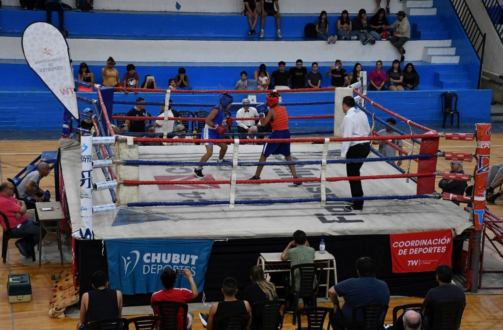 El cuadrilátero del gimnasio Municipal N°1 alberga la instancia provincial de boxeo.