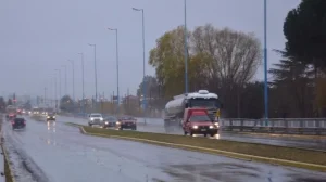 Se esperan fuertes lluvias en Trelew para este jueves.