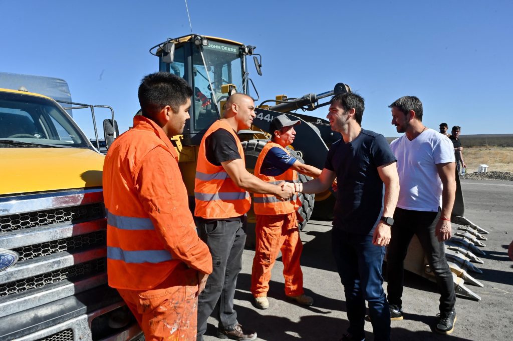 El Gobierno de Chubut comenzó las obras para la finalización de la Doble Trocha entre Trelew y Madryn.
