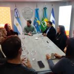 Merino recibió a autoridades de Rotary Internacional en la antesala de la Conferencia Distrital 2024-2025
