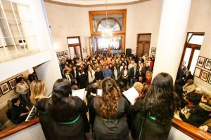 La Apertura del Día de los Museos se produjo en el Palacio Municipal.