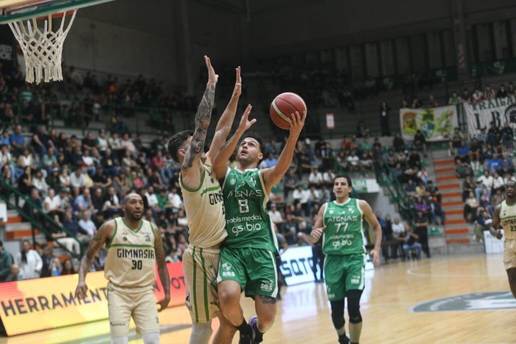 A Gimnasia no le alcanzó pese al esfuerzo para llevarse una victoria ante Atenas.