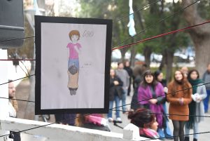 Trelew marchó junto al Movimiento Ni Una Menos.
