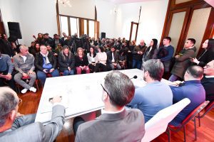 Convenio para avanzar en titularización de tierras del Loteo Belgrano.