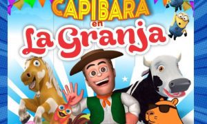 Llega a Trelew el show Capibara en la Granja.