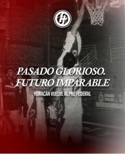 Huracán publicó en sus redes que vuelve al ruedo en una competencia regional.