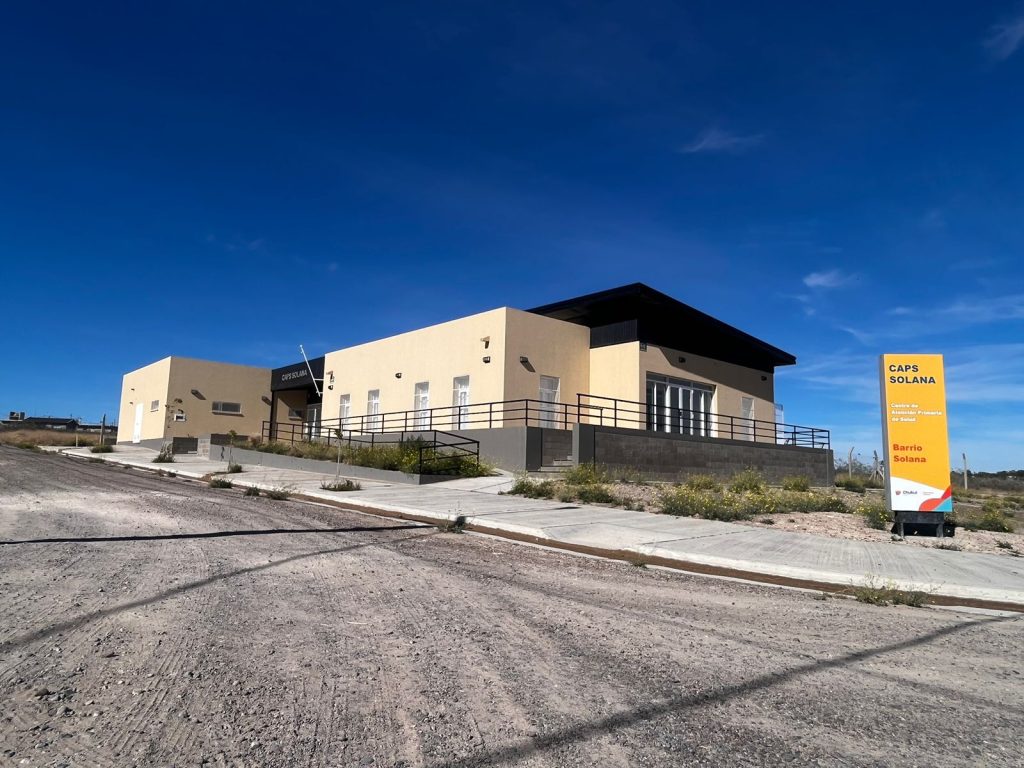Culminó la obra del Centro de Salud del barrio Solana de Madryn.